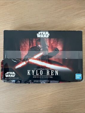 Bandai Star Wars Kylo Ren 1/12 Scale Model Kit - Black & Red